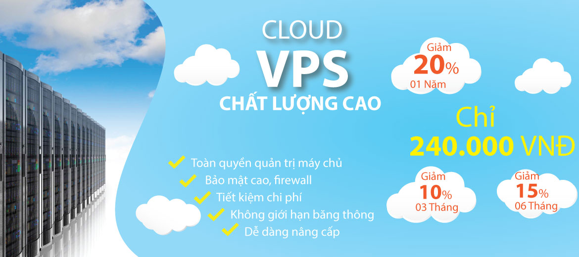 Khuyến mãi Cloud VPS Cực Sốc