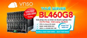 Cho Thuê Server HP BL460G8 – 16 Core Tại VNSO