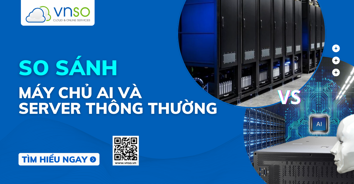 So sánh Máy Chủ AI và Server Thông Thường