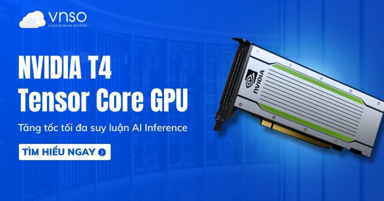 NVIDIA T4 Tensor Core GPU - Tối đa suy luận AI Inference