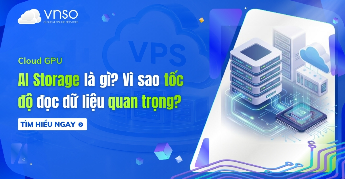AI Storage giúp truy xuất dữ liệu nhanh hơn.